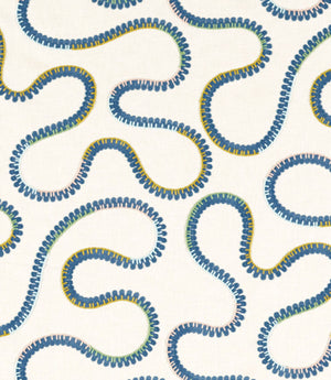 Bimble Embroidery Fabric / Twilight