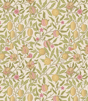 Pomegranate Oilcloth Fabric / Buttercup