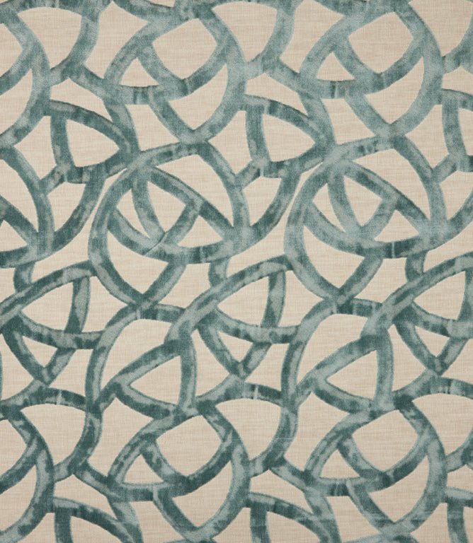 Orbit Fabric / Azure - Just Fabrics