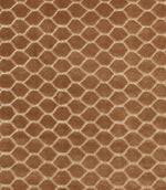 Faraday Velvet Fabric / Bronze - Just Fabrics