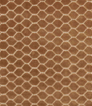 Faraday Velvet Fabric / Bronze