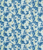 Leicester Fabric / Paradise Blue - Just Fabrics