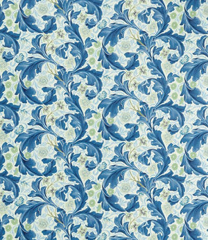 Leicester Fabric / Paradise Blue
