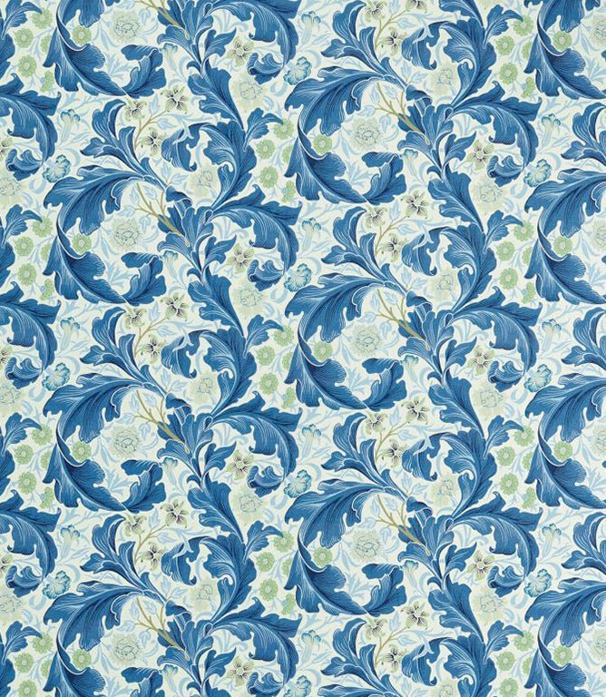 Leicester Fabric / Paradise Blue - Just Fabrics