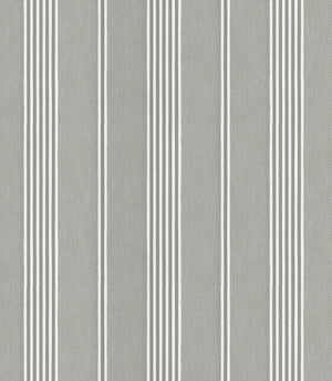 Cheltenham Stripe Fabric / Silver