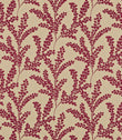 Clovelly Fabric / Claret - Just Fabrics
