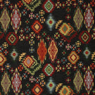 Bohemia Tapestry Fabric / Black - Just Fabrics