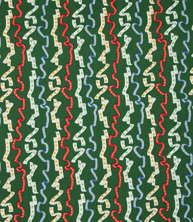 All Wrapped Up Fabric / Green - Just Fabrics
