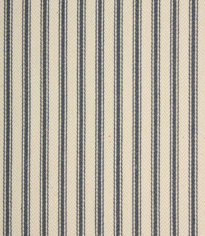 Painswick Ticking Fabric / Blue