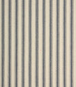 Painswick Ticking Fabric / Blue - Just Fabrics