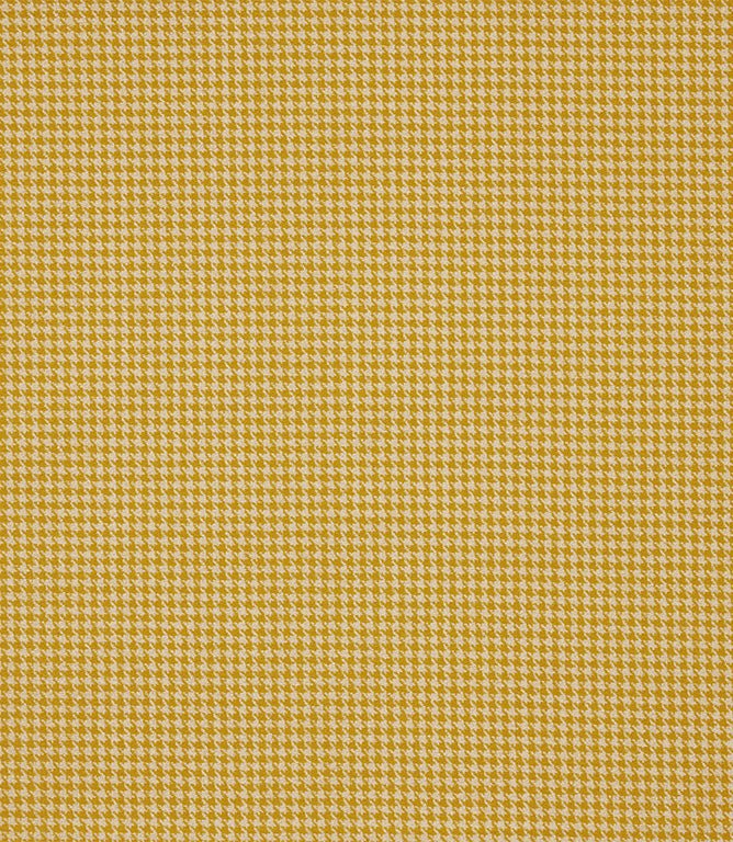 Houndstooth FR Fabric / Ochre - Just Fabrics