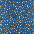 Leopard Dots Fabric / Denim / Milkshake - Just Fabrics