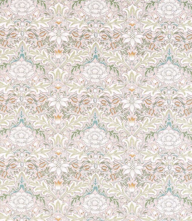 Simply Severn Fabric / Cochineal / Willow - Just Fabrics