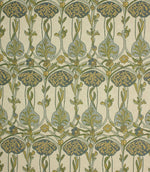 Meridian Fabric / Blue - Just Fabrics