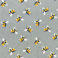 Bumblebee Fabric / Dark Grey