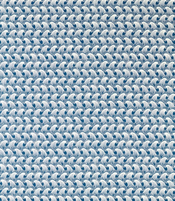 Ride The Wave Fabric / Denim - Just Fabrics