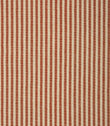 Aldsworth Ticking Fabric / Terracotta - Just Fabrics