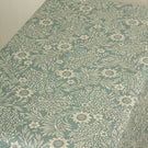 Saltram Floral Acrylic Fabric / Blue - Just Fabrics