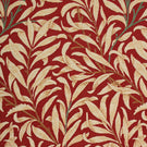 Willow Bough Tapestry Fabric / Crimson - Just Fabrics