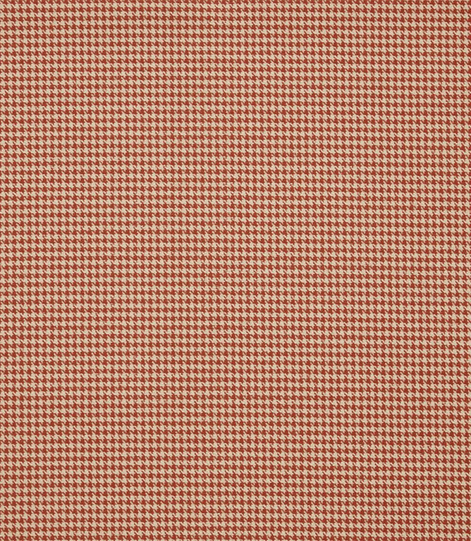 Houndstooth FR Fabric / Flame - Just Fabrics