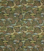 Westonbirt Tapestry Fabric / Green - Just Fabrics