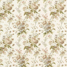 Lakeland Paradis Fabric / Walnut - Just Fabrics