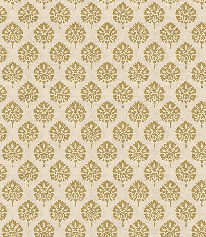 Muqarnas FR Fabric / Ochre - Just Fabrics