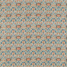 Little Chintz Fabric / Teal / Saffron - Just Fabrics