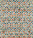 Little Chintz Fabric / Teal / Saffron - Just Fabrics