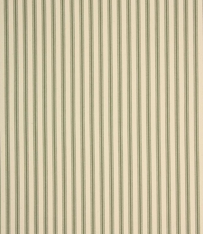 JF Ticking Fabric / Sap Green - Just Fabrics