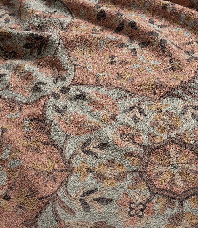 Sanjana Fabric / Clay - Just Fabrics