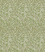 Willow Boughs Weave Fabric / Artichoke / Olive - Just Fabrics