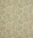 Zen Toile Linen Fabric / Green - Just Fabrics