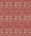 Brer Rabbit Fabric / Red / Hemp - Just Fabrics