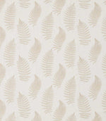 Fern Embroidery Fabric / Ivory - Just Fabrics