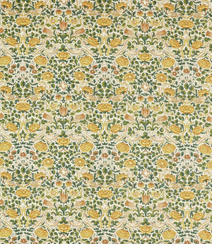 Rose Fabric / Weld / Leaf Green