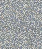 Willow Boughs Weave Fabric / Mineral / Woad - Just Fabrics
