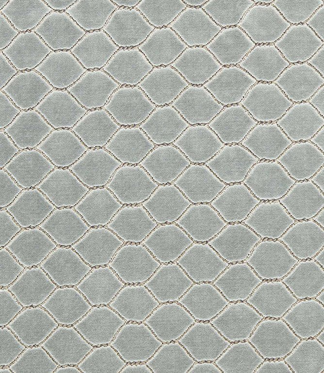 Faraday Velvet Fabric / Porcelain - Just Fabrics