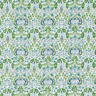 Little Chintz Fabric / Nettle / Woad - Just Fabrics