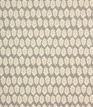 Oak Leaf Fabric / Pewter