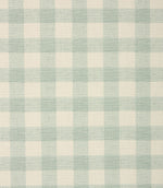 Gingham Fabric / Sky - Just Fabrics