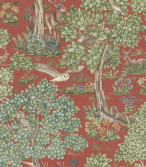 Forest Canopy FR Fabric / Lava