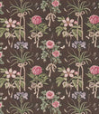 Cupid's Beau Fabric / Morel / Mantle - Just Fabrics