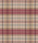 Byron Fabric / Cherry / Biscuit - Just Fabrics
