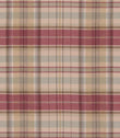 Byron Fabric / Cherry / Biscuit - Just Fabrics
