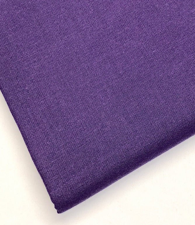 Craft Plain Fabric / Purple - Just Fabrics