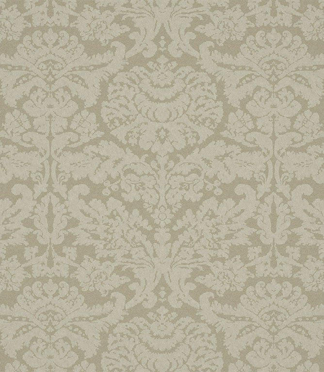 Chalfield Damask Fabric / Parchment - Just Fabrics