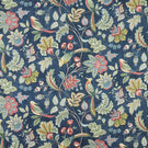 Chanterelle Fabric / Navy - Just Fabrics