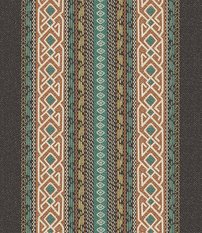 Livadia FR Upholstery Fabric / Charcoal - Just Fabrics