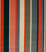 Velvet Stripe Outdoor Fabric / Multi - Just Fabrics